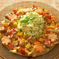 Słoneczna potrawka z jagłami