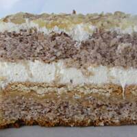 Placek orzechowy nitki