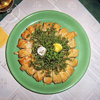 Biała kiełbasa w cieście wg M&Ł