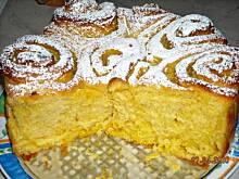 Fot. Gosia76, Pyszne ciasto drożdżowe (róża)