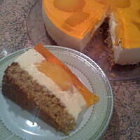 Tort migdałowo-cytrynowy