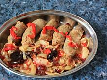 Fot. margola, Biała kiełbasa zapiekana