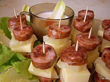 Fot. izeczka, Corky ananas z kiełbasą