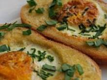 Fot. piranetka, jajka w grzankach