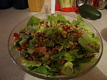 Fot. promyczek71, Sałatka z łososiem i awokado