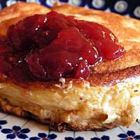 Omlet grzybek na patelni