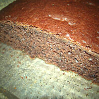 Murzynek z dżemem porzeczkowym