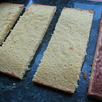 Tort Monisi banan-truskawka ślimak Marty!!!