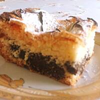 Ciasto bombardowane kulkami maku