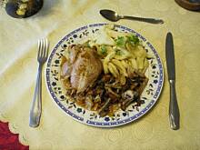 Fot. Kazik45, Golonka indycza w kapuście, z pieczarkami