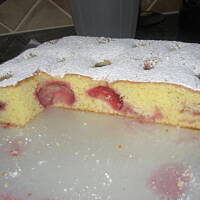 Ciasto ucierane z owocami 