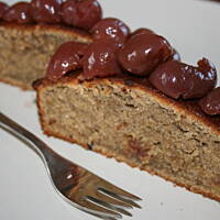 Ciasto bananowe ze słonecznikiem i rodzynkami kasiuli