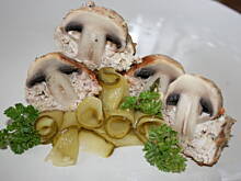 Fot. kasiul_a, Runo leśne" czyli pieczarki w mięsnych klopsach na ogórkach kasiuli