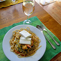 Spaghetti śródziemnomorskie a'la Kempol