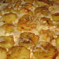 Zapiekanka ziemniaczana z piersią kurczaka i mrożonymi warzywami