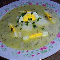 Wiosenny szczaw z ryżem