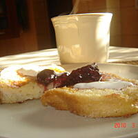 Chleb w jajku na słodko