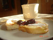 Fot. sebek, Chleb w jajku na słodko