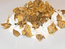 Fot. megii013, Potrawka ryżowa z pieczarkami i kurczakiem