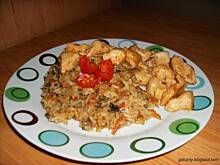 Fot. Alto, Faszerowane pomidory + kurczak