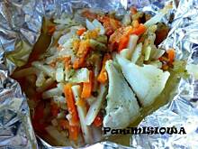 Fot. PaniMISIOWA, Sola z warzywami zapiekana w folii