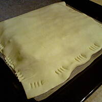 Pora na pora w cieście francuskim