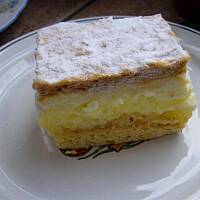 Napoleonka z ananasem i śmietaną wg Różyczki