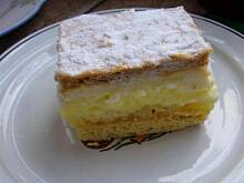 Fot. niebieska-różyczka, Napoleonka z ananasem i śmietaną wg Różyczki