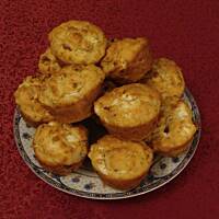 Muffiny z fetą i suszonymi pomidorami