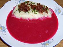 Fot. niebieska różyczka, Barszcz czerwony wiejski mojej babci