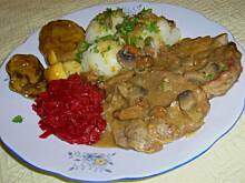 Fot. niebieska różyczka, Karkówka w sosie mojej mamy