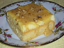 Fot. niebieska różyczka, Ciasto z kremem i kajmakiem