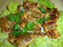 Fot. niebieska różyczka, Skrzydełka faszerowane a la żabie udka