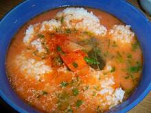 Fot. niebieska różyczka, Zupa pomidorowa tabasco