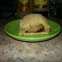 szarlotka carska z połówkami jabłek