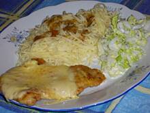 Fot. niebieska różyczka, Kotlet z indyka z serem