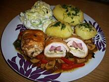 Fot. niebieska różyczka, Roladki drobiowe w pysznym sosie