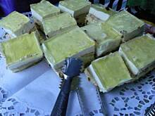 Fot. niebieska różyczka, Ciasto rajskie mleczko cytrynowe