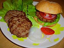 Fot. niebieska różyczka, Hamburgery prawdziwe wyśmienite