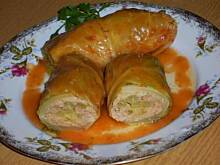 Fot. niebieska różyczka, Gołąbki fantazyjne z fasolką