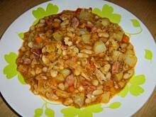 Fot. niebieska różyczka, Danie jednogarnkowe na ostro