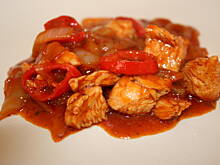 Fot. kasiul_a, Piekielny gulasz z indyka z papryką i miodem kasiuli