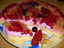 Fot. niebieska różyczka, Torcik na dobry nastrój mocno owocowy