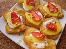 Fot. msewka, Racuszki serowe z mango.