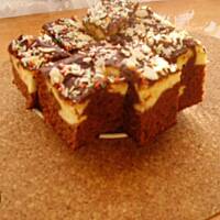 Piernik łaciaty z serem.