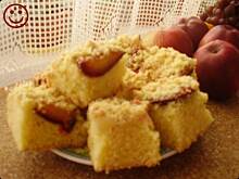 Fot. msewka, Ciasto kruche z owocami i kruszonką.