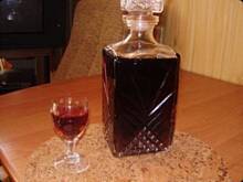 Fot. msewka, Nalewka ze śliwek węgierek.