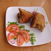 Panierowane skrzydełka o smaku gyros.