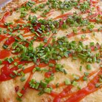 Zapiekanka z penne pełnoziarnistym.