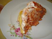 Fot. pynia65, ryż zapiekany z kiełbasą